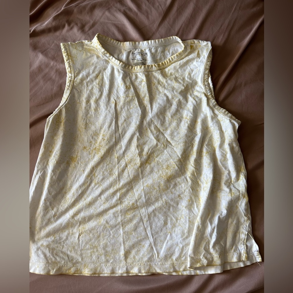 Rachel Zoe Yellow Tank